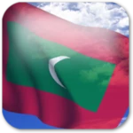 maldives flag live wallpaper android application logo